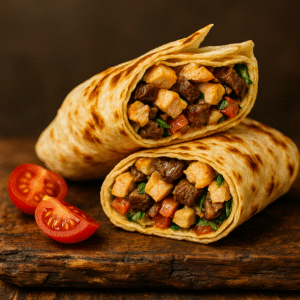 Chicken & Beef Mix Shawarma